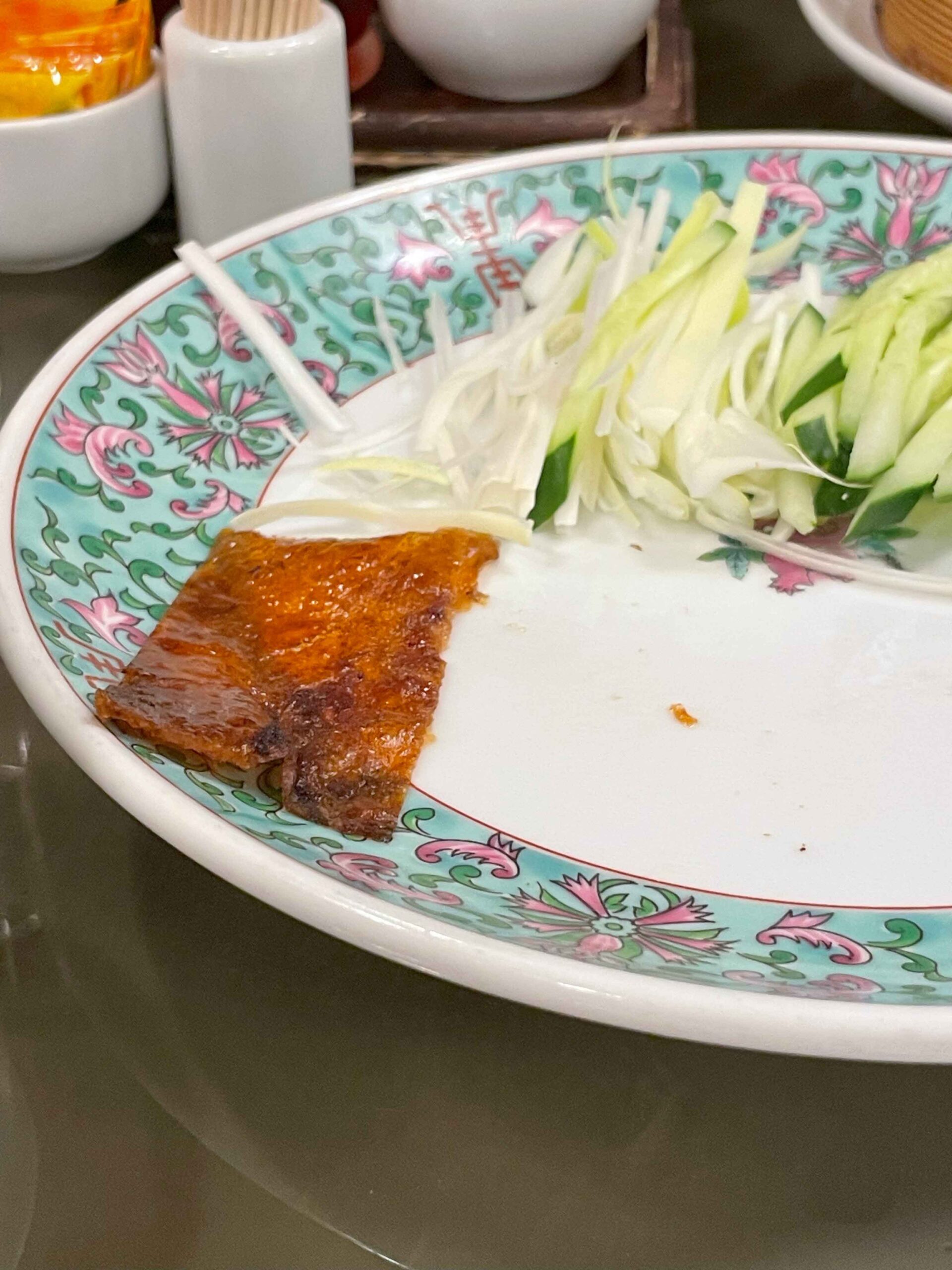 北京ダック　「美味しいでしょ？」って、聞かれても困る。